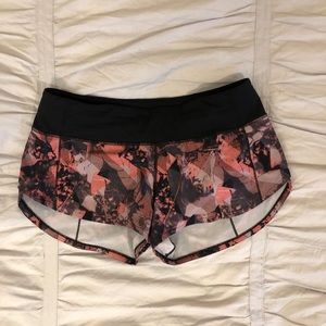 Lululemon speed up shorts